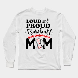 Baseball mom Long Sleeve T-Shirt